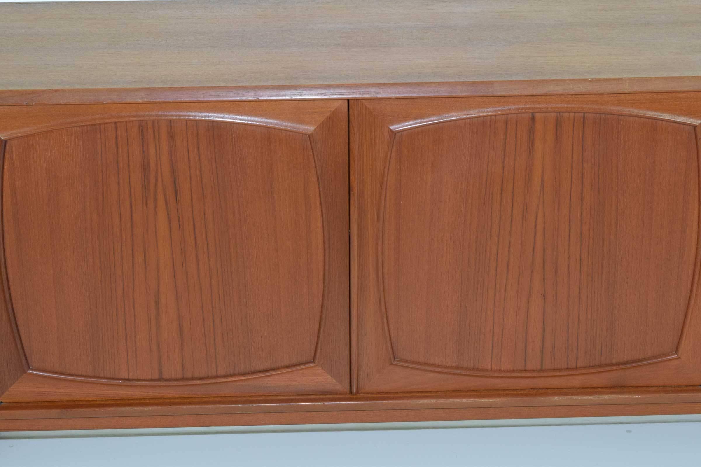 Beautiful sideboard or credenza in teak. 