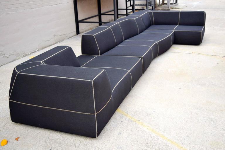 B&B Italia "Bend" Sofa by Patricia Urquiola at 1stDibs b&b italia