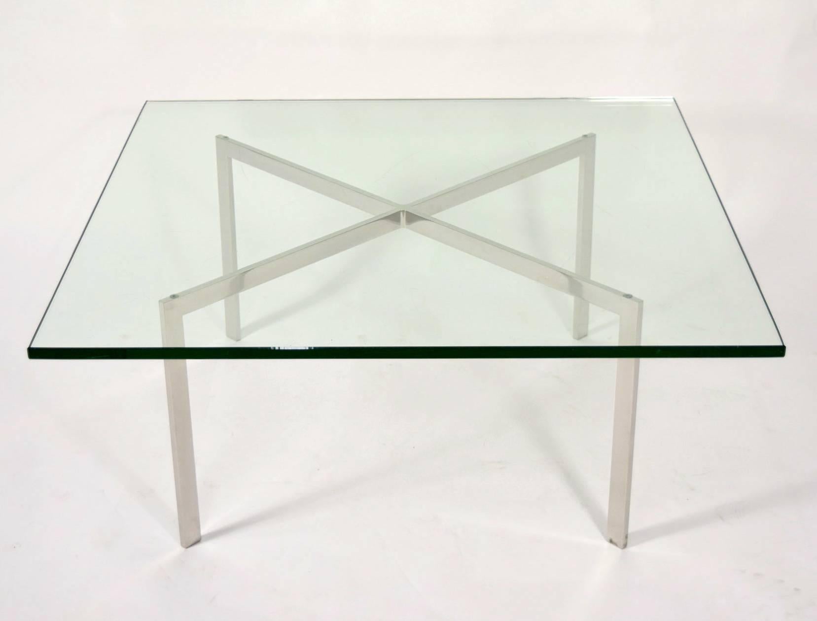 20th Century Barcelona Table by Mies van der Rohe for Knoll