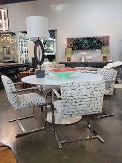 Mies van der Rohe Brno Chairs for Knoll, Velvet Upholstery, 1980s