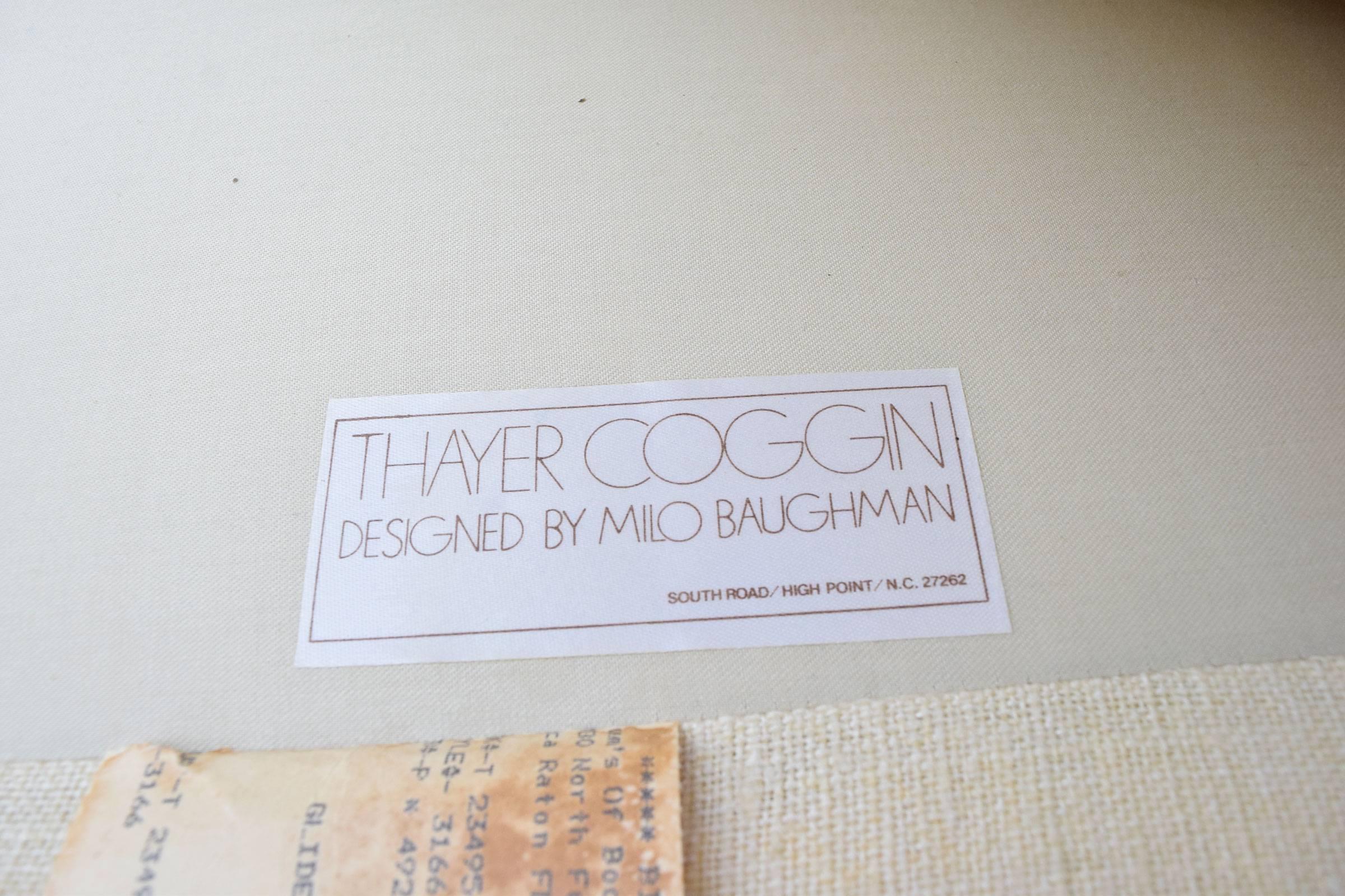 20th Century Six-Piece Milo Baughman for Thayer Coggin Modular Sectional