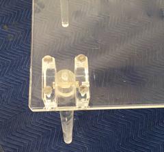 Lucite Folding Games Table
