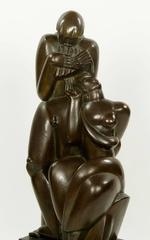 Bronze by Albert Wein, "Homage to Bela Bartok"