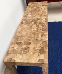 Eggshell Console Table