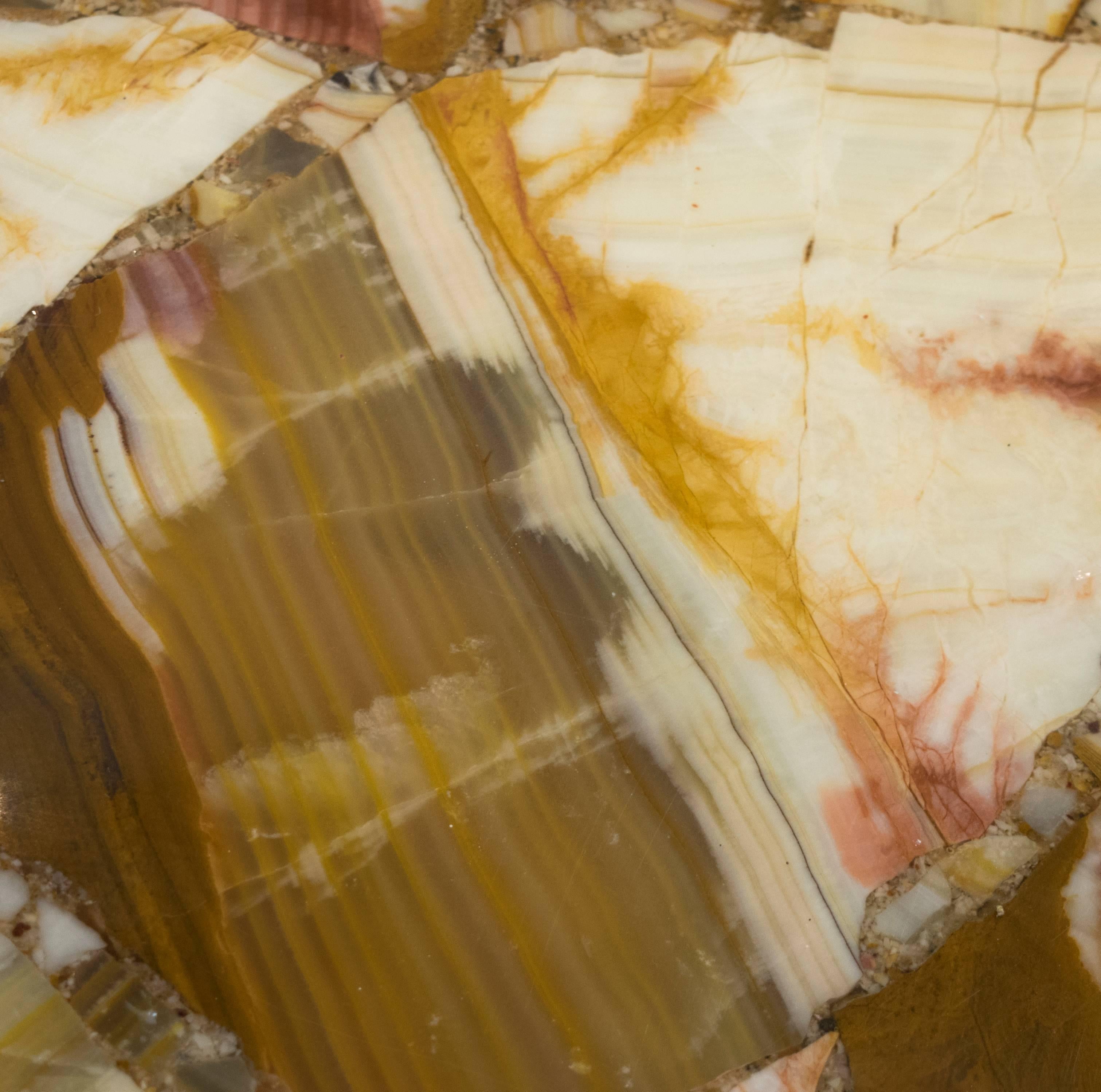 Mid-Century Modern Modern Onyx Coffee Table from Muller of Mexico For Sale