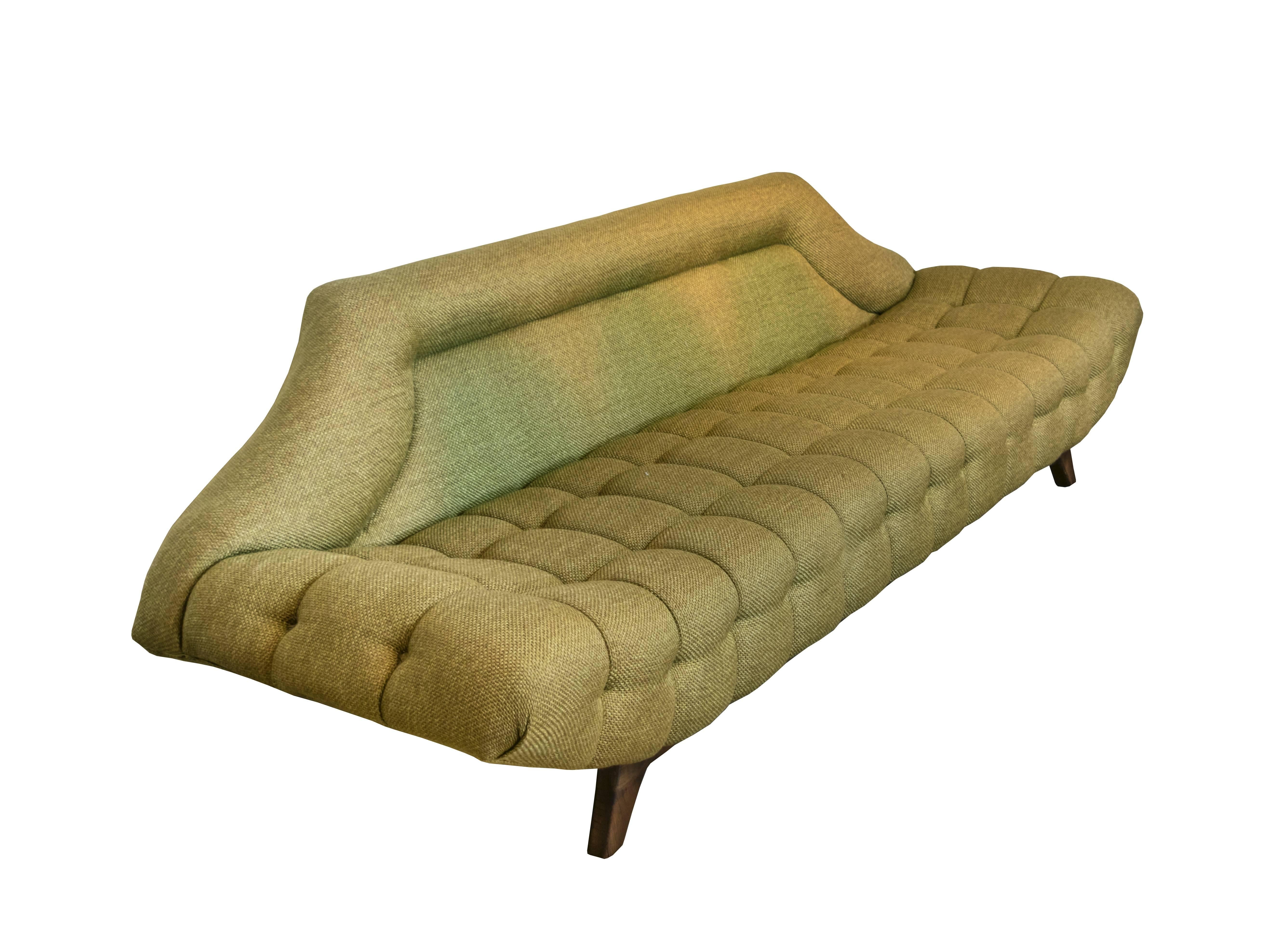 Mid-Century Modern Extremely Rare Gondola Sofa by Adrian Pearsall For Sale