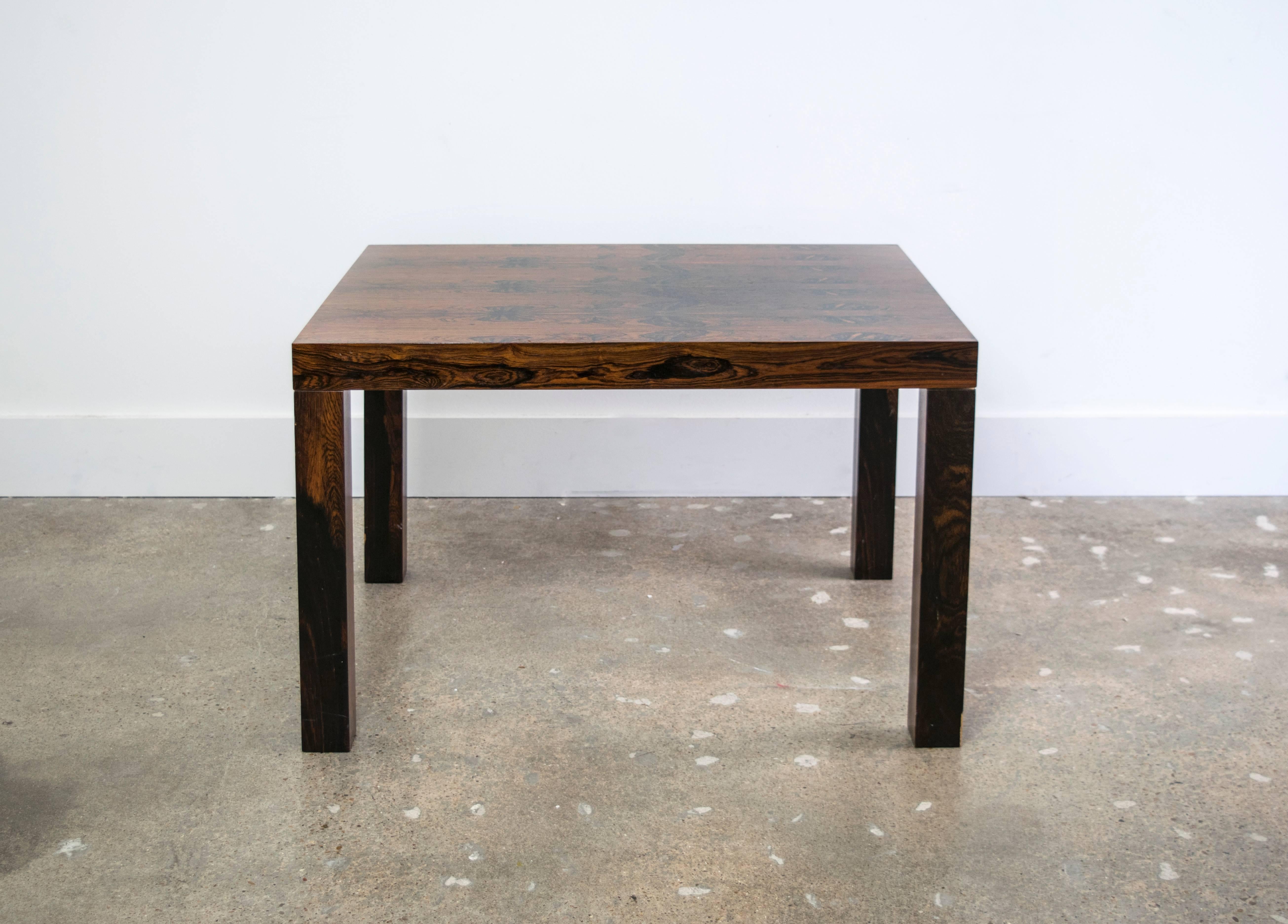 This table has some of the most beautiful patterning in the grain that we've ever seen. Gorgeous, dependable and understated, this side table is the perfect addition to any room.