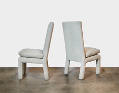 Set of Six Milo Baughman Parsons Dining Chairs