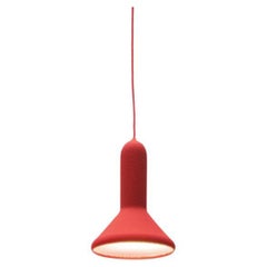 Torch Light Pendant S1 Cone Ø150 Red By Established & Sons Sylvain Willenz