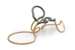 R1, Sillón Barandilla Cuero Tapizado Acero Inoxidable by Aranda/Lasch