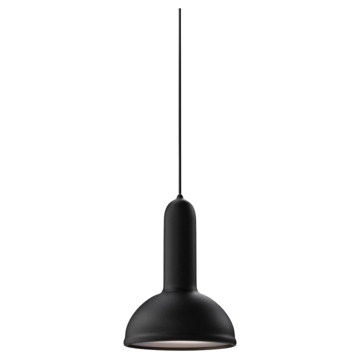 Torch Pendant S2 Round Ø150 Black By Established & Sons Sylvain Willenz