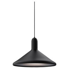 Torch Pendant S3 Cone Ø300 Black By Established & Sons Sylvain Willenz