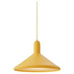 Torch Pendant S3 Cone Ø300 Yellow By Established & Sons Sylvain Willenz