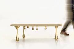 Melting Brass Coffee Table/Cocktail Table by Zhipeng Tan