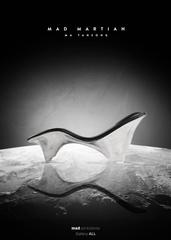 MAD Martian Chaise Lounge by Ma Yansong MAD Architects Aluminum and Leather