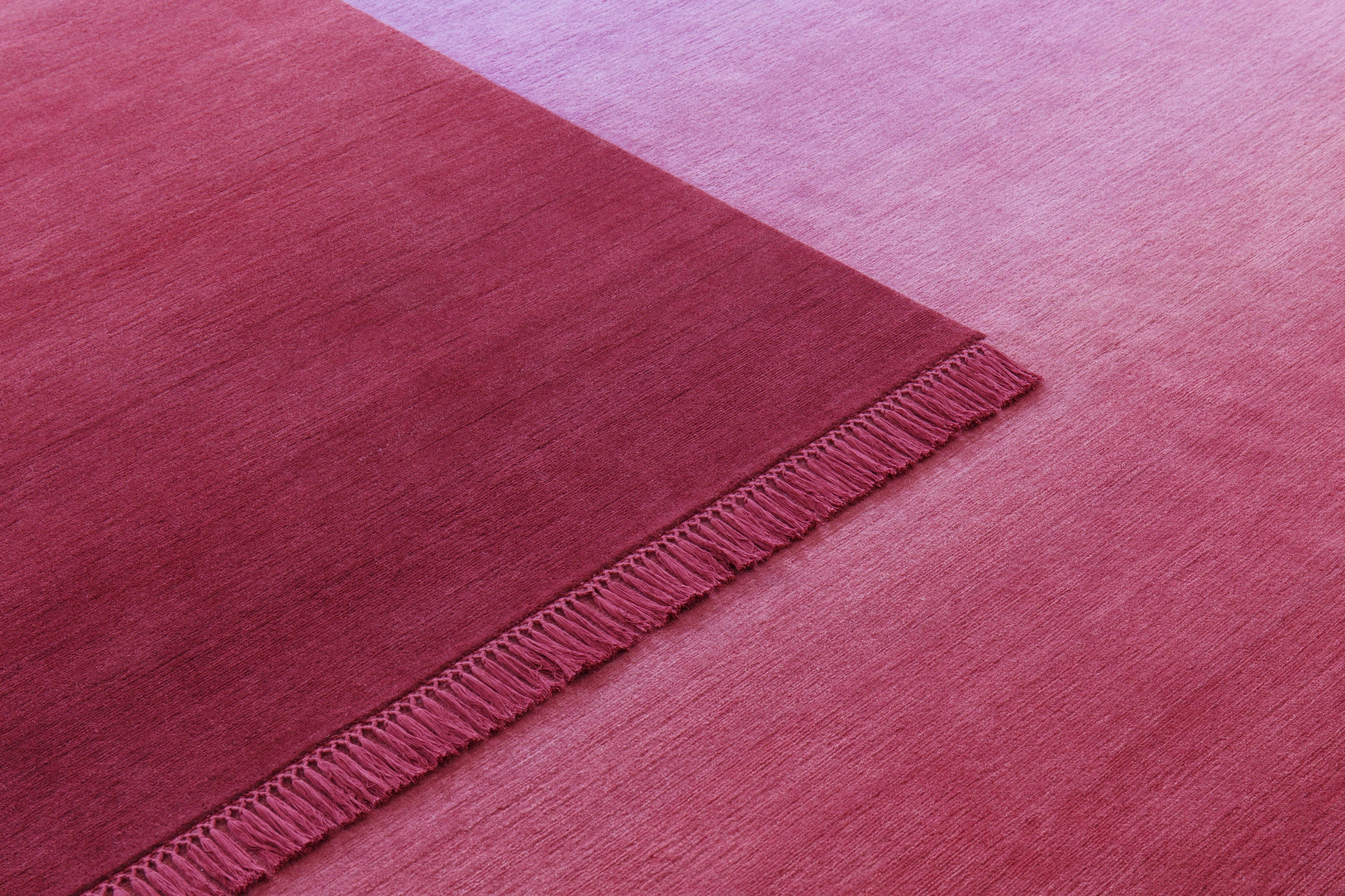 The Eclipse Sedna, Alfombra y Tapiz Nepal Highland Lana y Algodón Rojo Baya Nepalés en venta