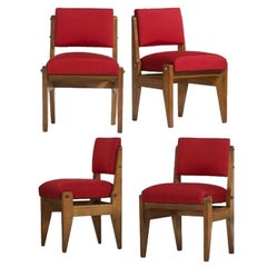 Robert Guillerme and Jacques Chambray Modernist Chairs