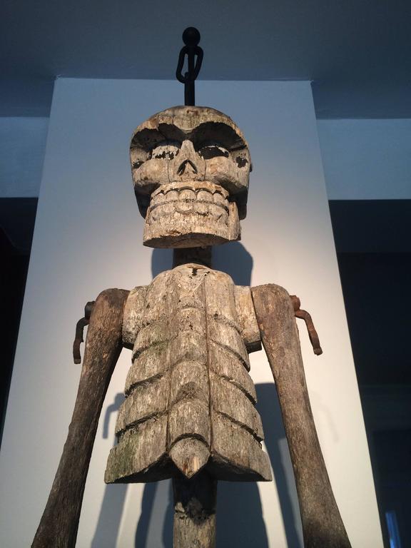 Lifesize Articulating Skeleton Sculpture at 1stdibs