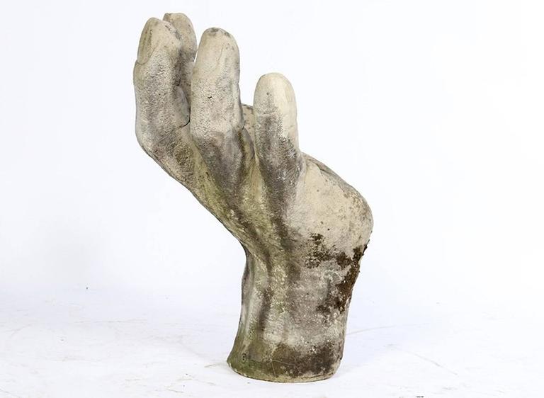 Monumental English Cast Stone Garden Sculpture at 1stDibs