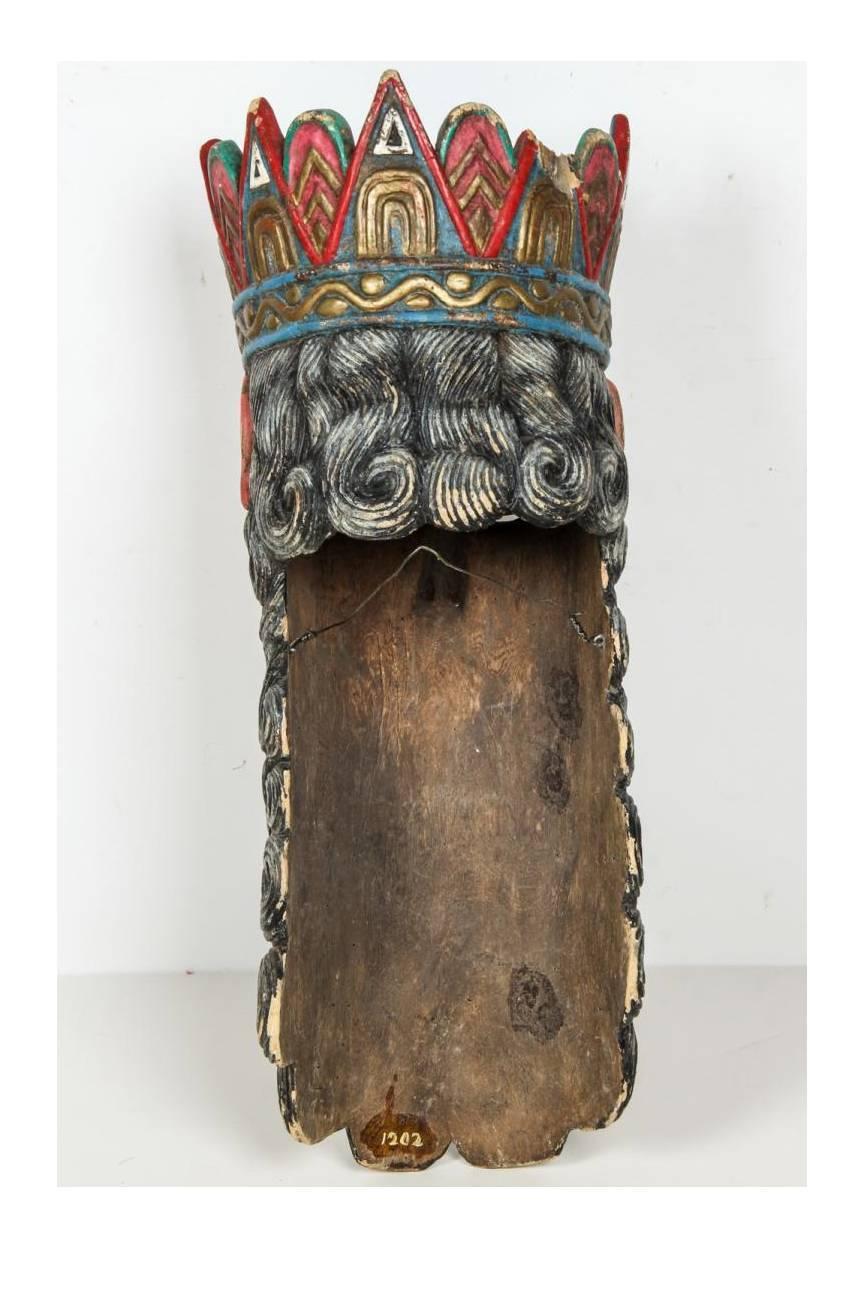 Mexican Folk Art Mask at 1stdibs