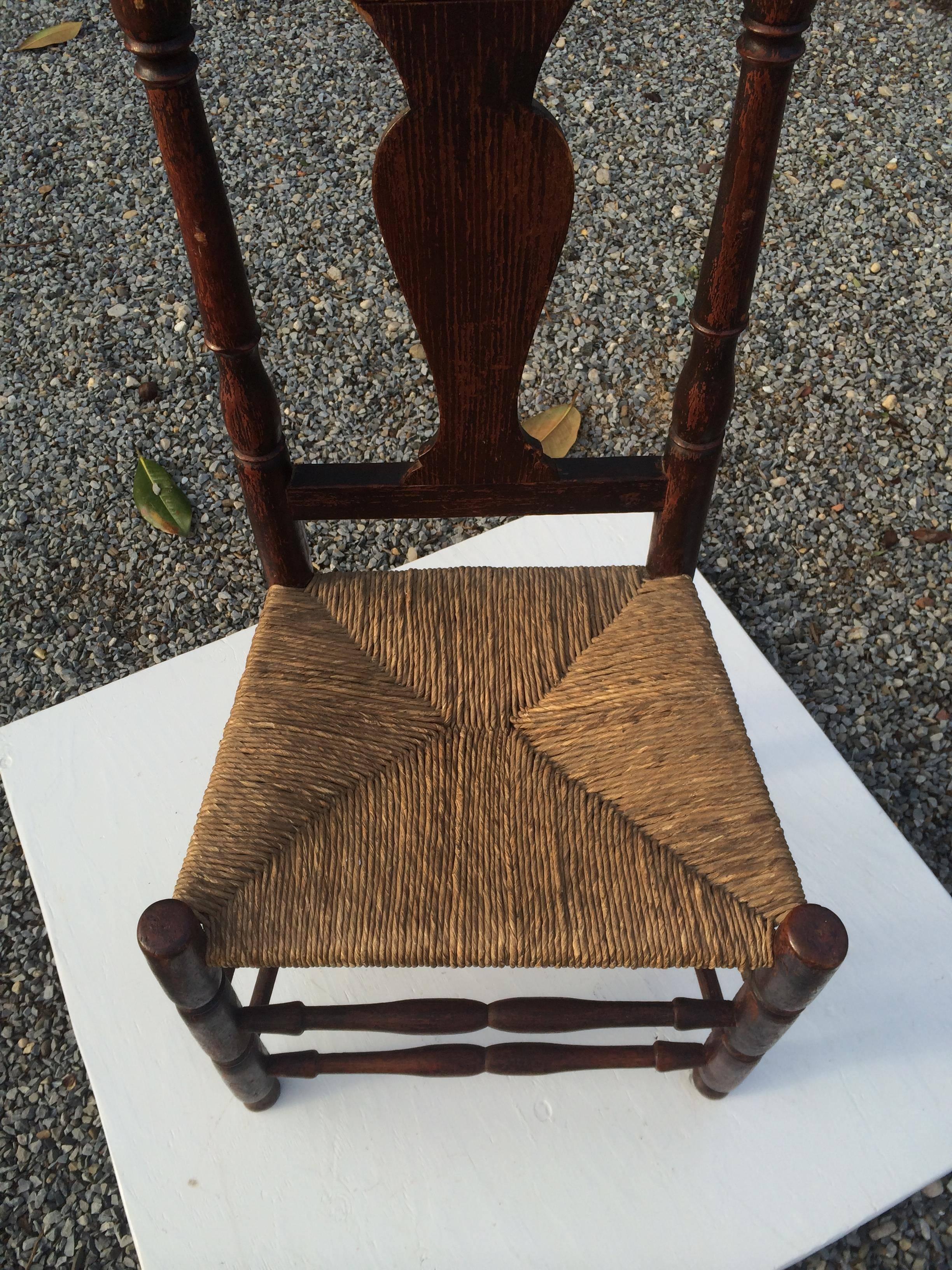 American Yoke Back Queen Anne Side Chair, Connecticut, circa 1760