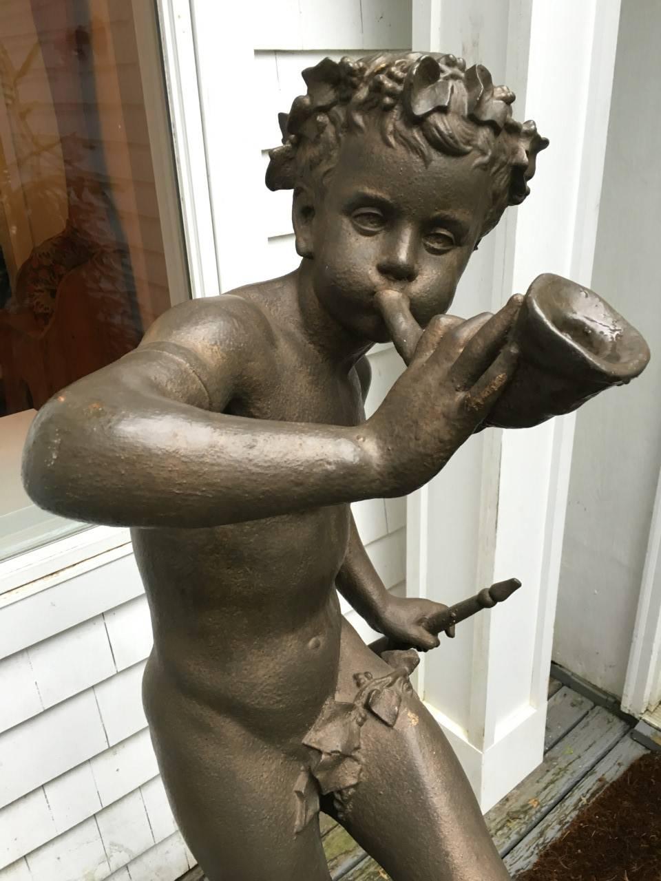Fine and Rare Antoine Durenne Cast Figural Sculpture, Paris France 2