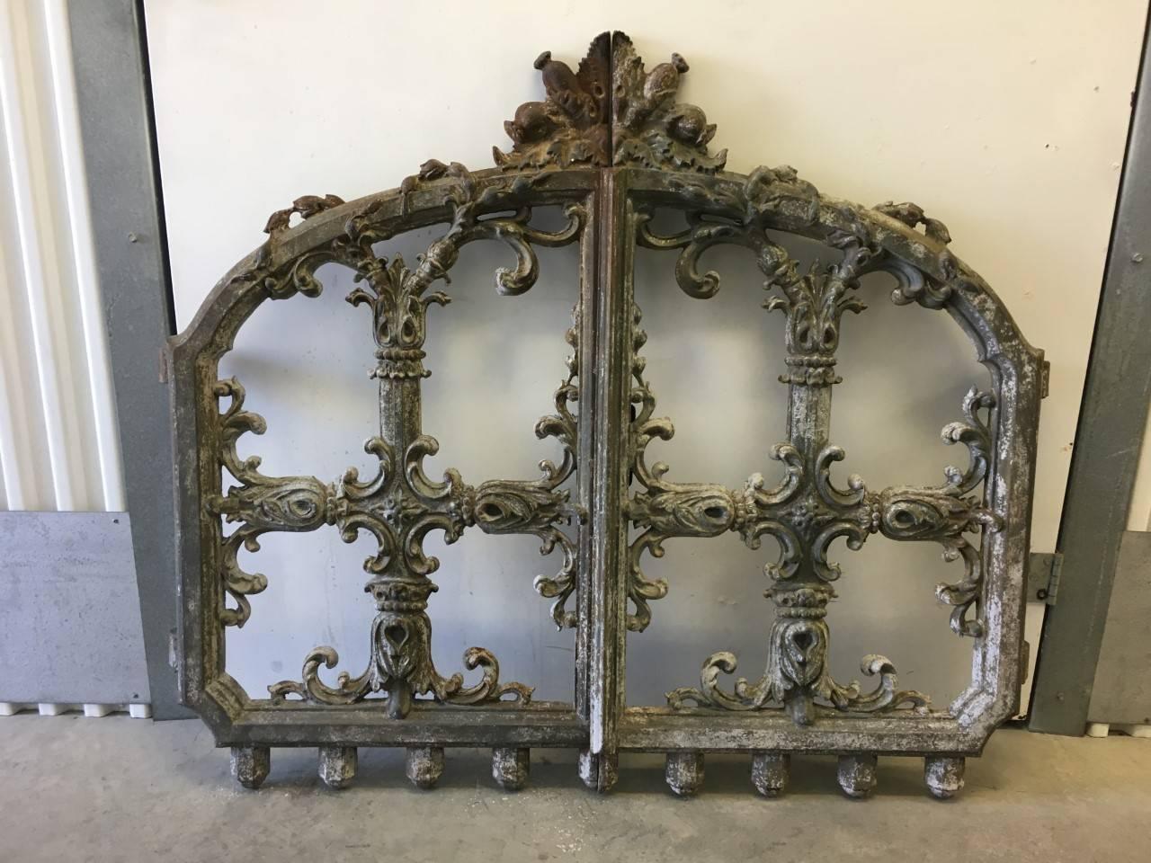 19th Century Scottish Thistle Garden Gate 1