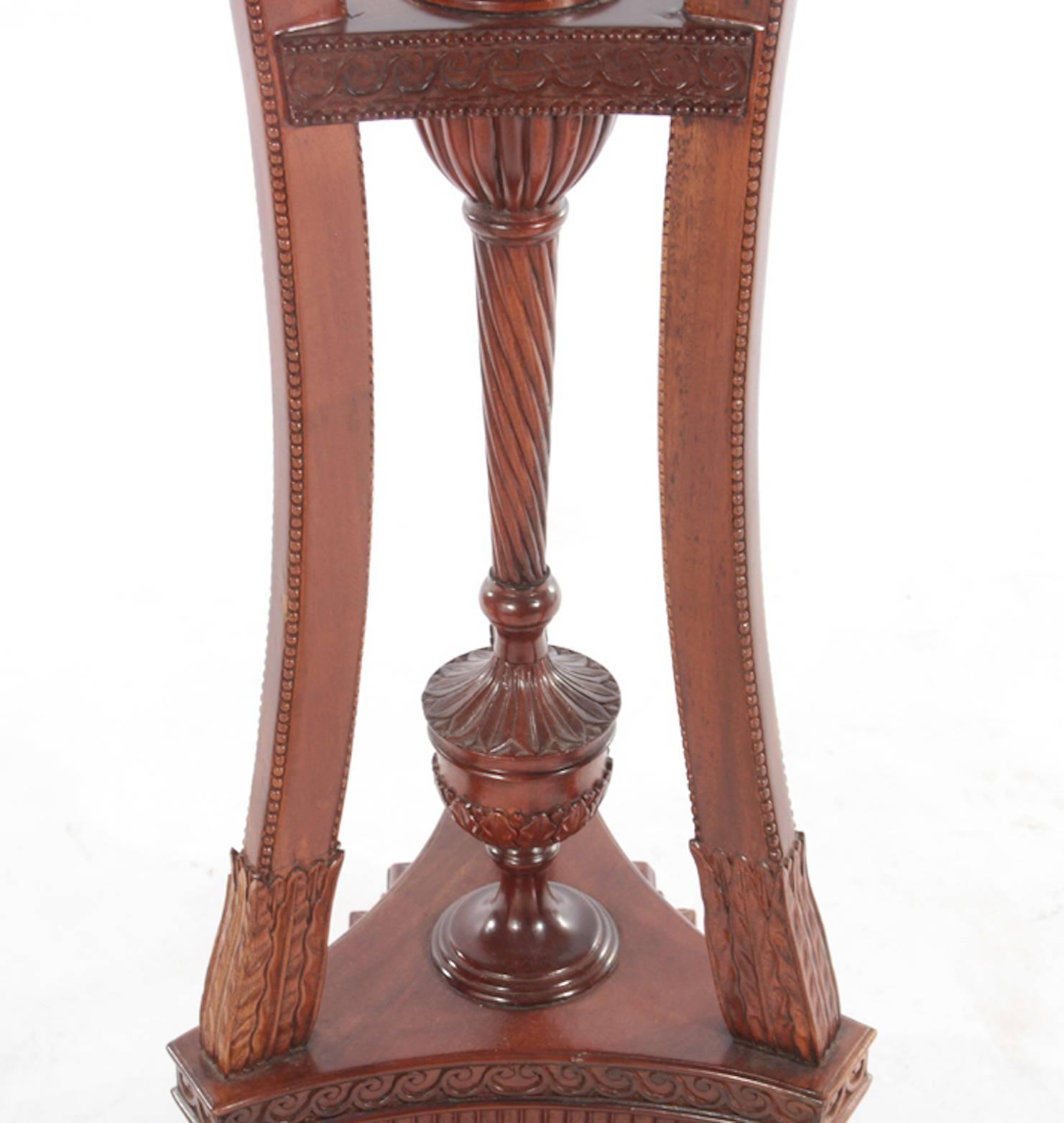 20th Century Carved Mahogany Athenienne For Sale
