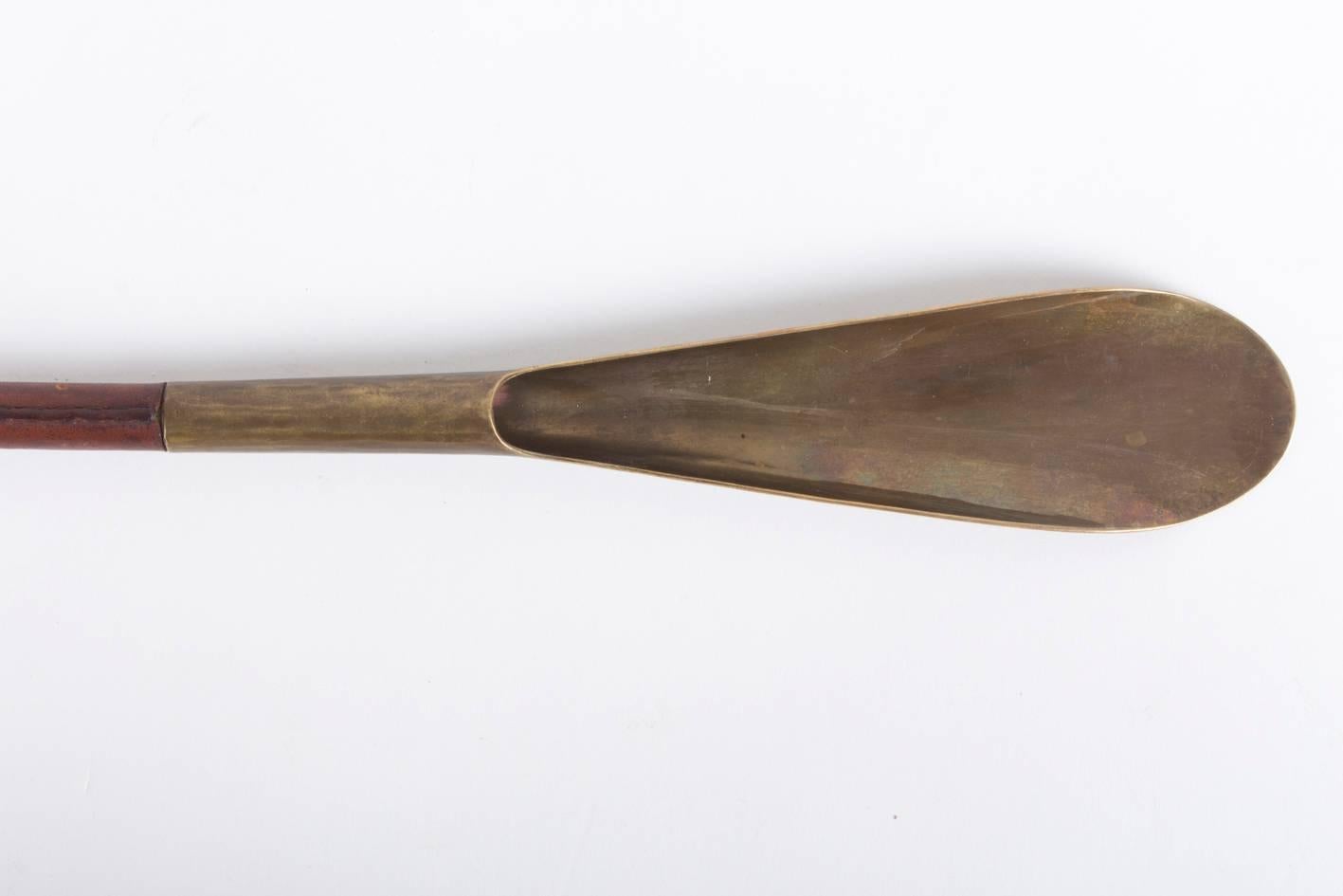 This rare collectors shoehorn is stamped 