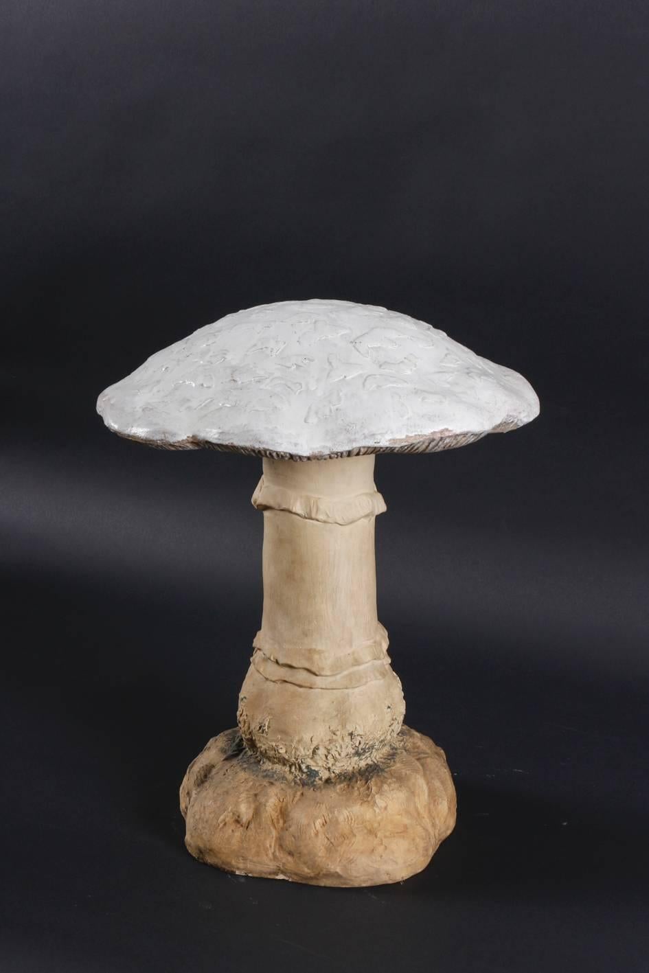 Large 19th Century Mushroom Terracotta Model by Johann Maresch, Bohemia For Sale 1