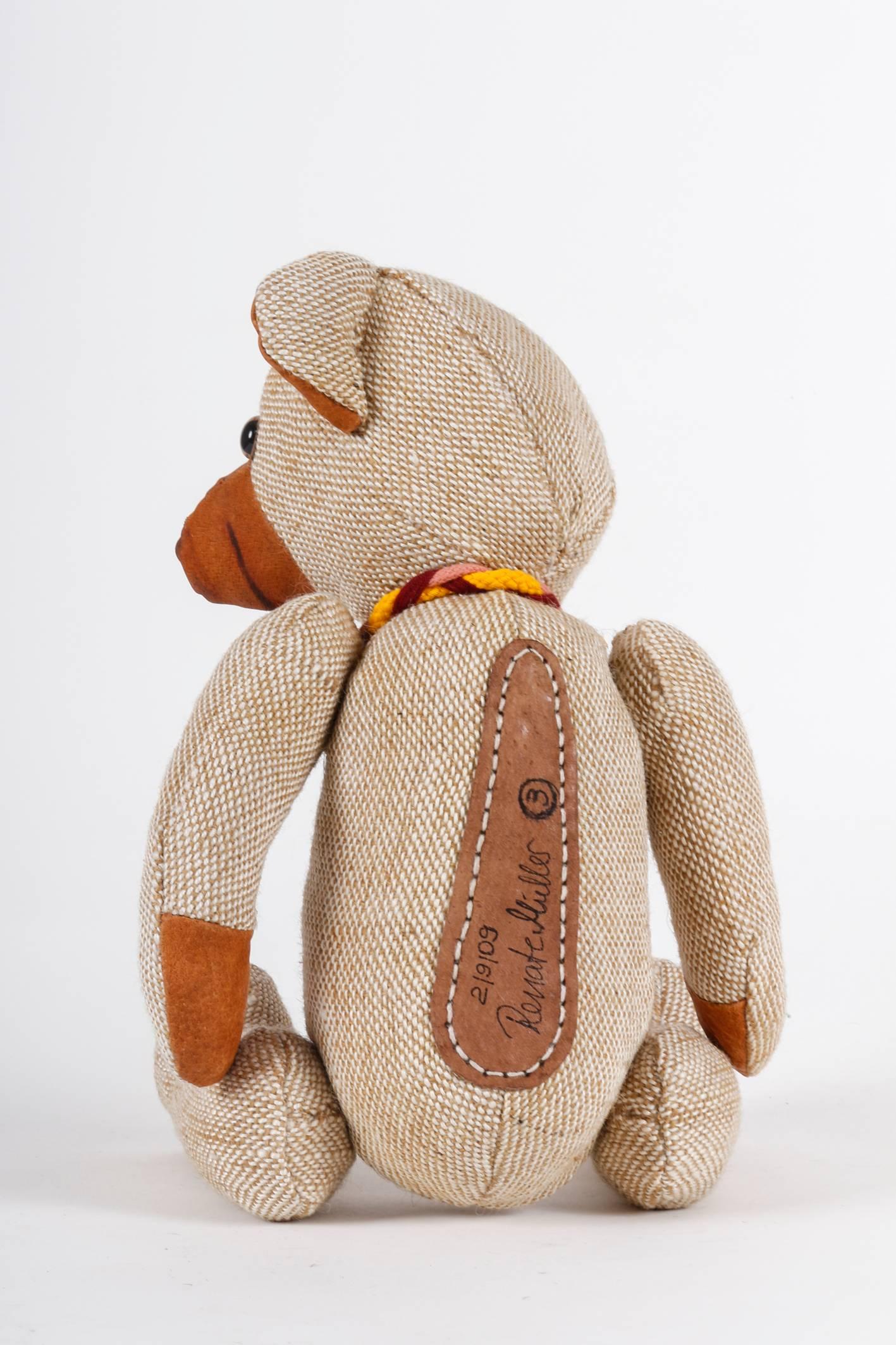 German Signed 'Therapeutic Toy' Buzz Bear by Renate MüLler For Sale