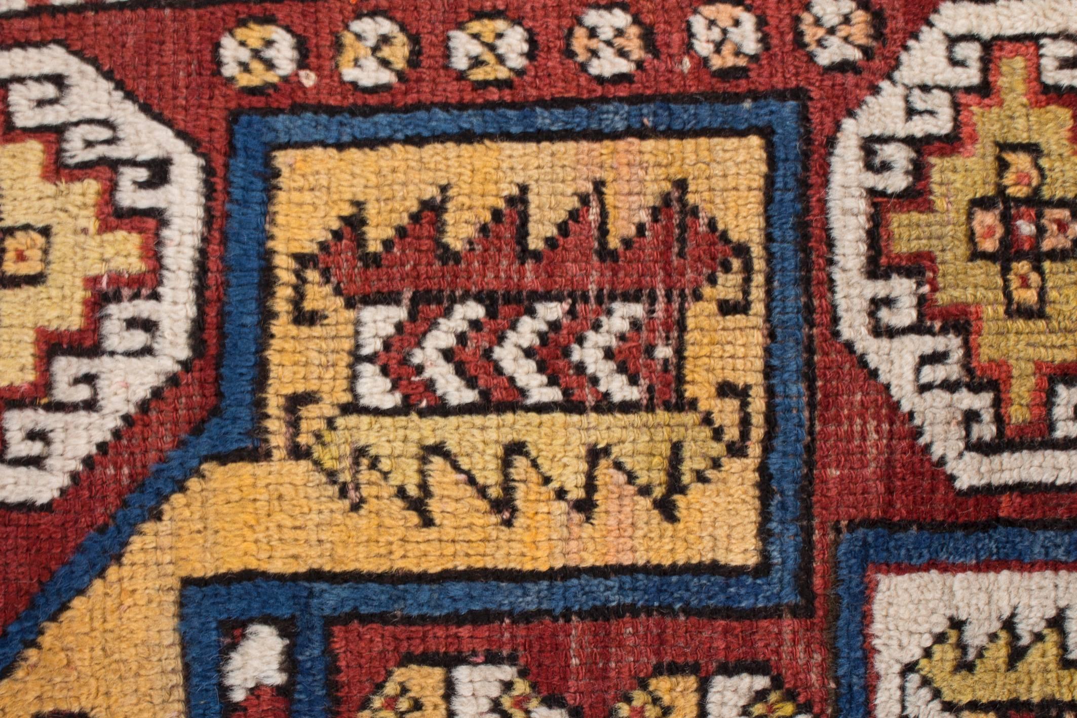 Wool Large Antique Anatolian Turkish Bergama Rug