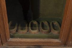 Late 19th Century Black Forest Antler Rifle Cabinet