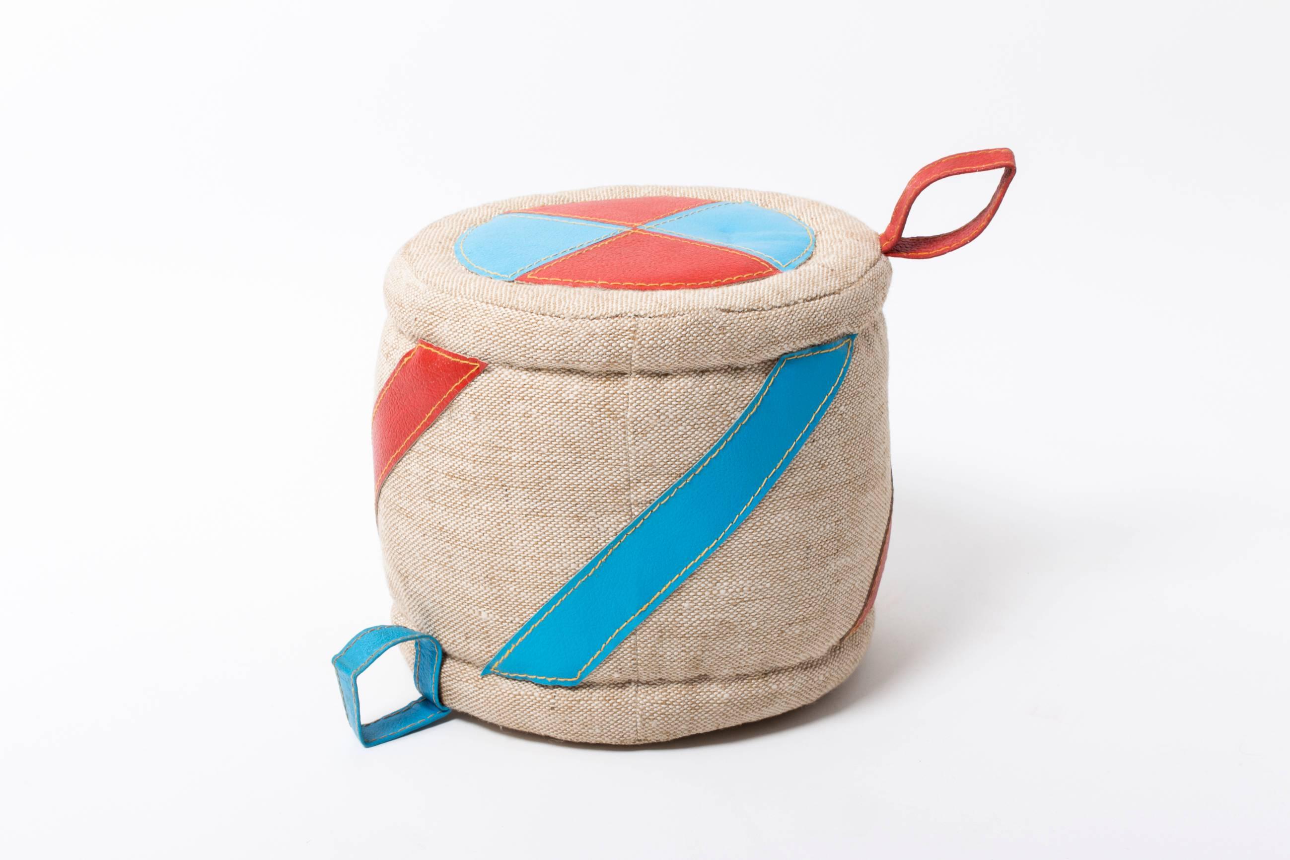 Other 'Therapeutic Toy' Cylindrical Seat Cushion by Renate Müller Designed in 1968 For Sale
