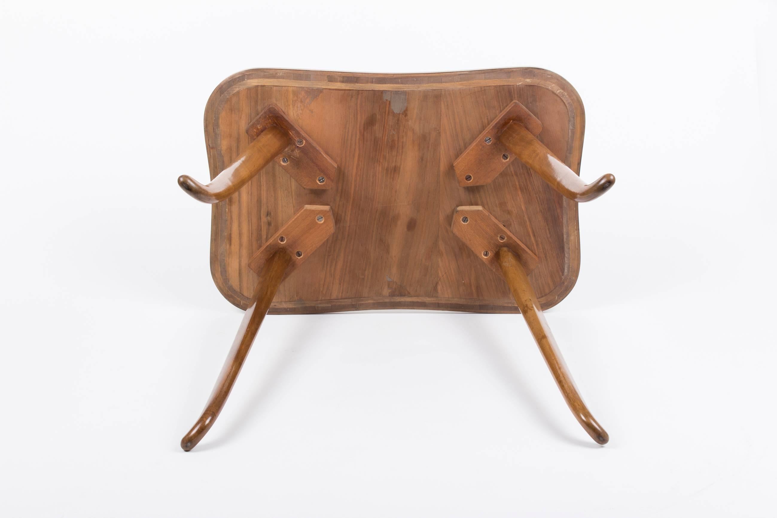 Rare Mid-Century Josef Frank Side Table for Haus & Garten, circa 1930s 3