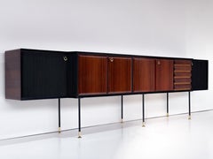 Italian Mid-Century Long Sideboard by Vittorio Dassi, 1950s