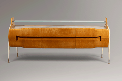 Silvio Cavatorta Sculptural Sideboard with Ivory Legs, Italy, 1950s