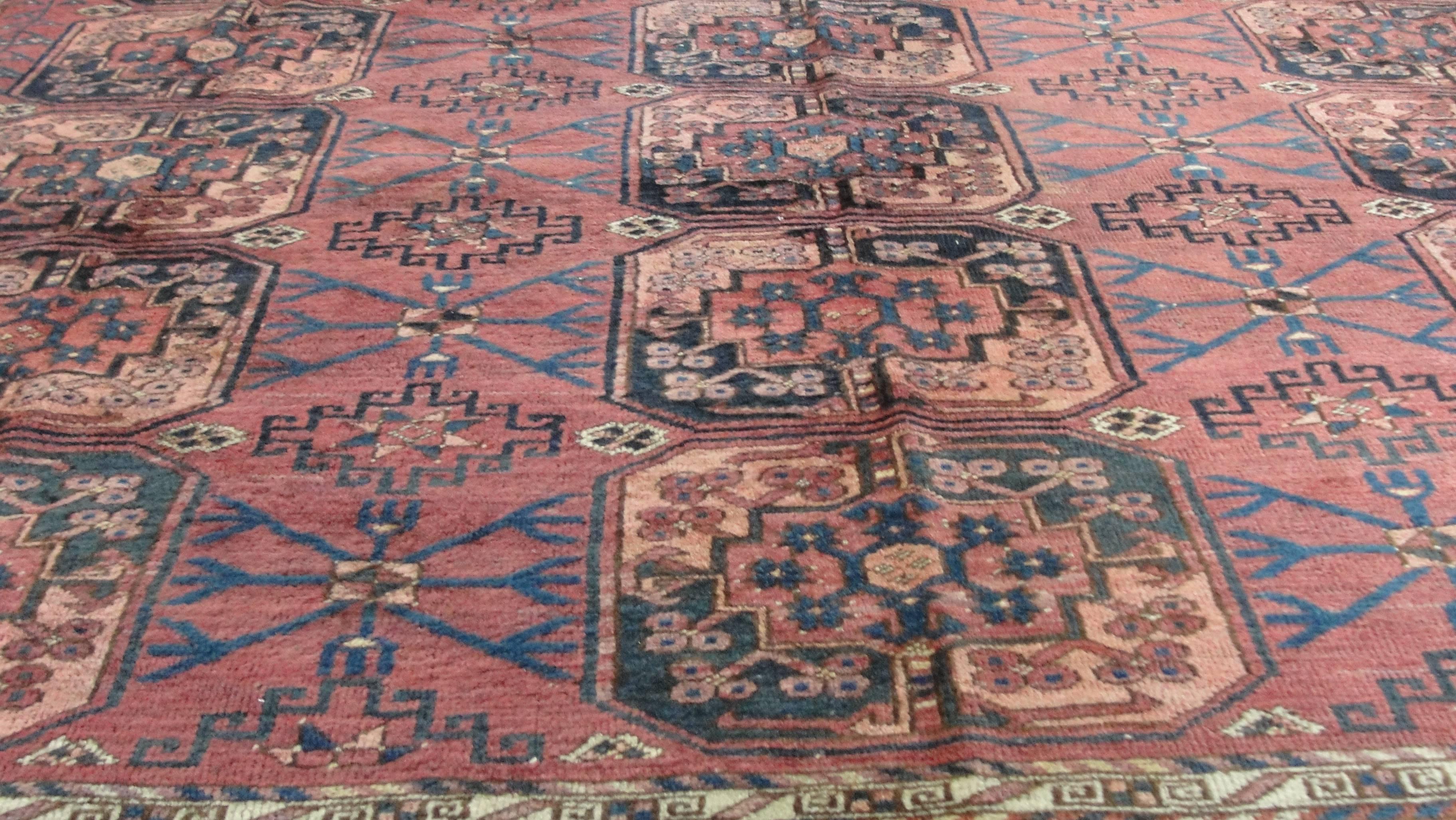 Antique Turkoman Ersari Carpet 2