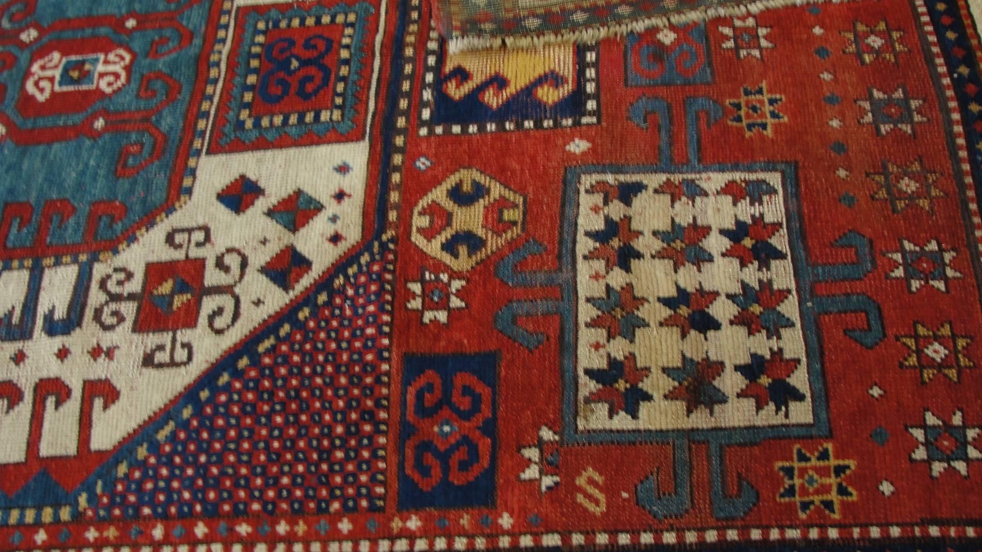 Antique Karachop Kazak Rug, 5'6