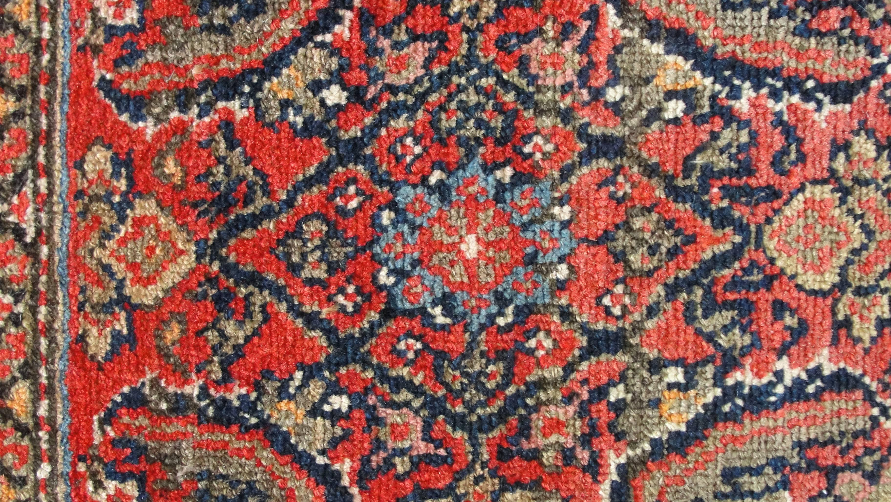 20th Century Antique Persian Malayer Gallery Carpet For Sale