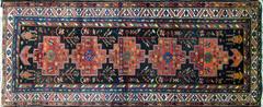 Antique Persian Bakhtiari, Gallery size Runner
