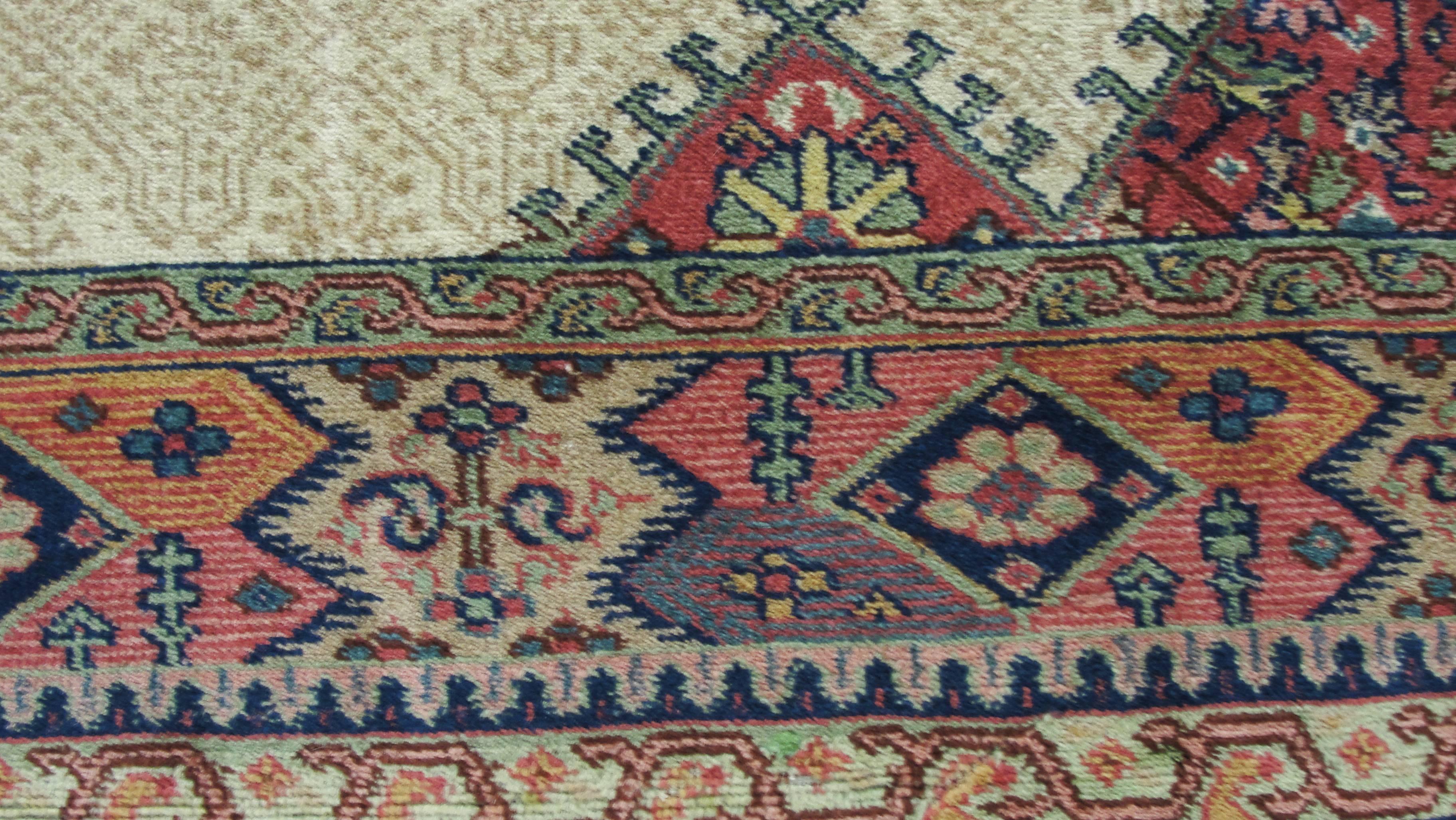 Wool Antique Turkish Serab Carpet