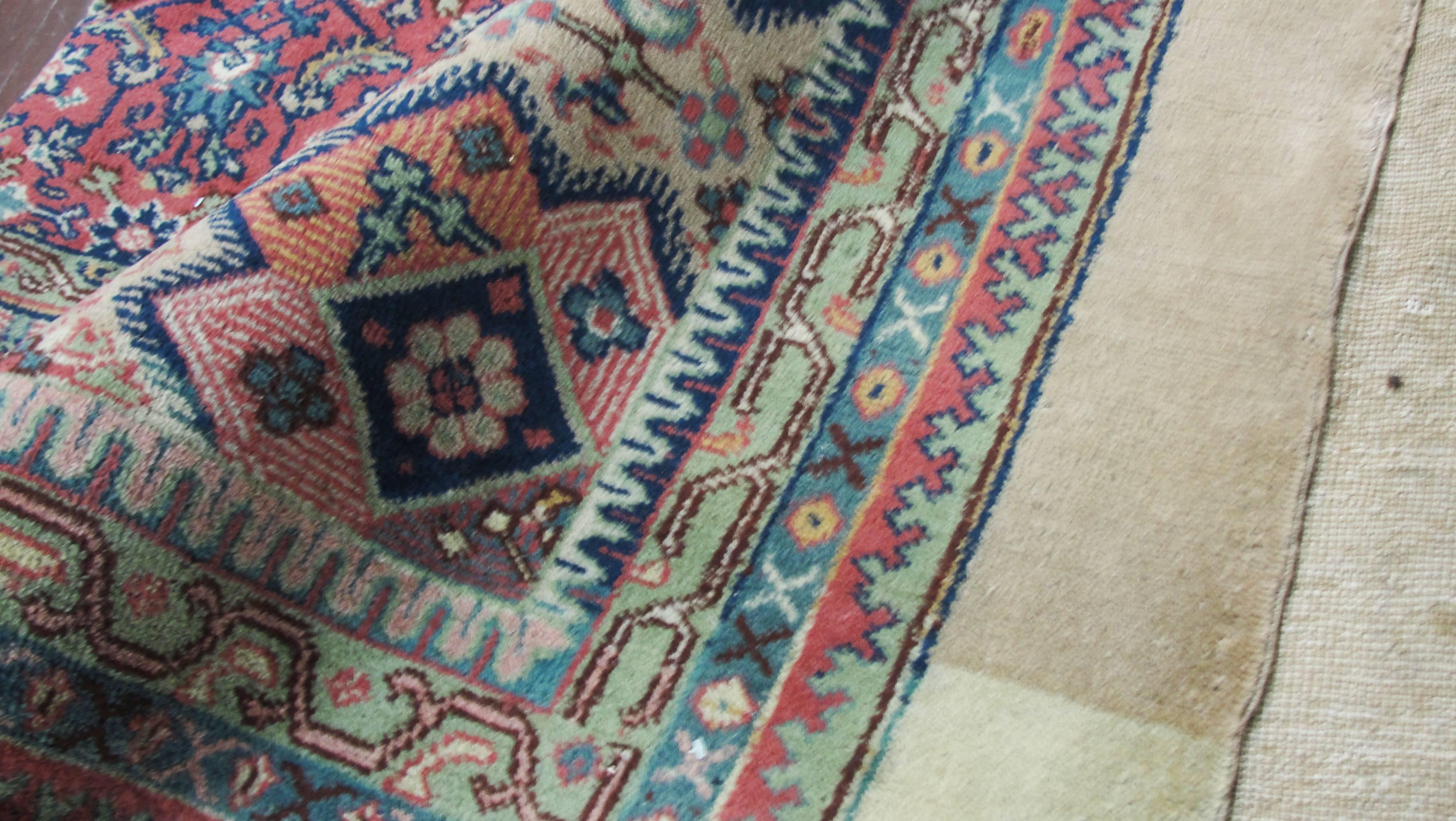 Antique Turkish Serab Carpet 1
