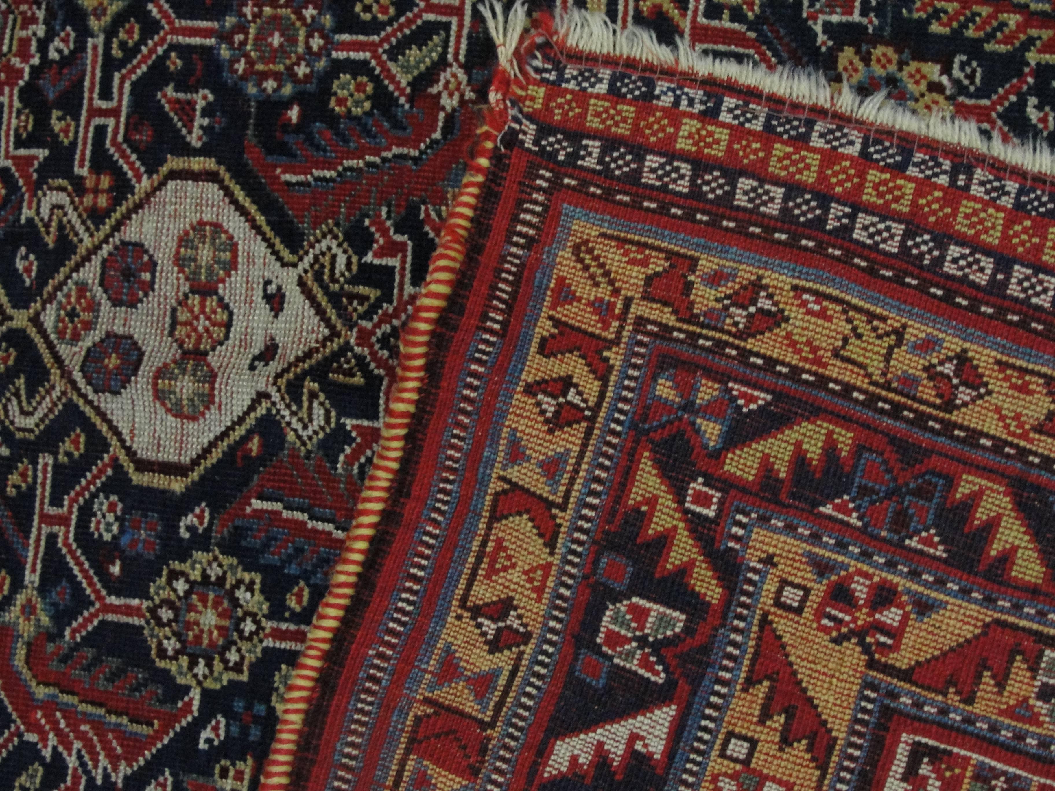 antique qashqai rug