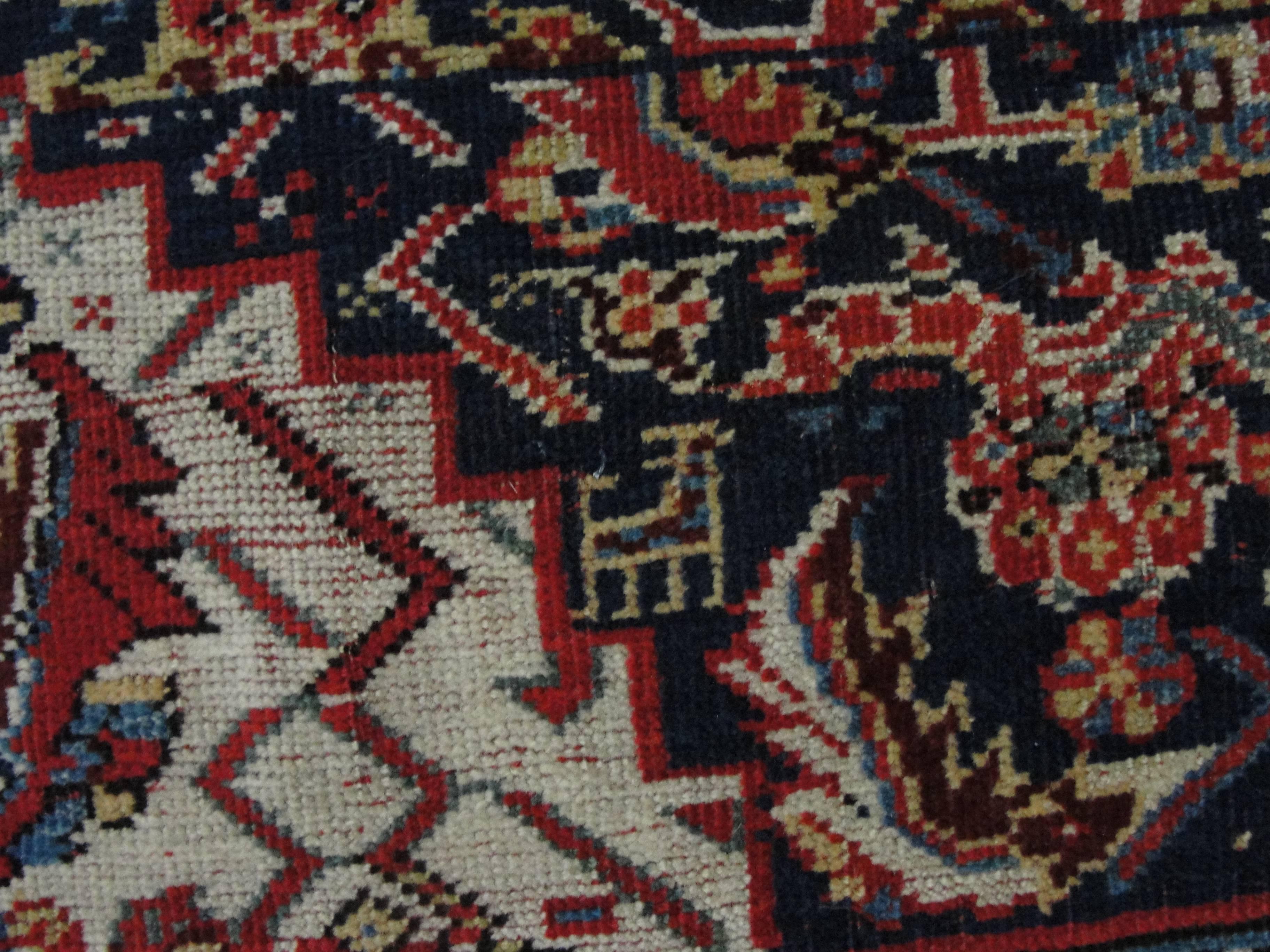 Tribal  Antique Persian Qashqai Rug, Fine For Sale