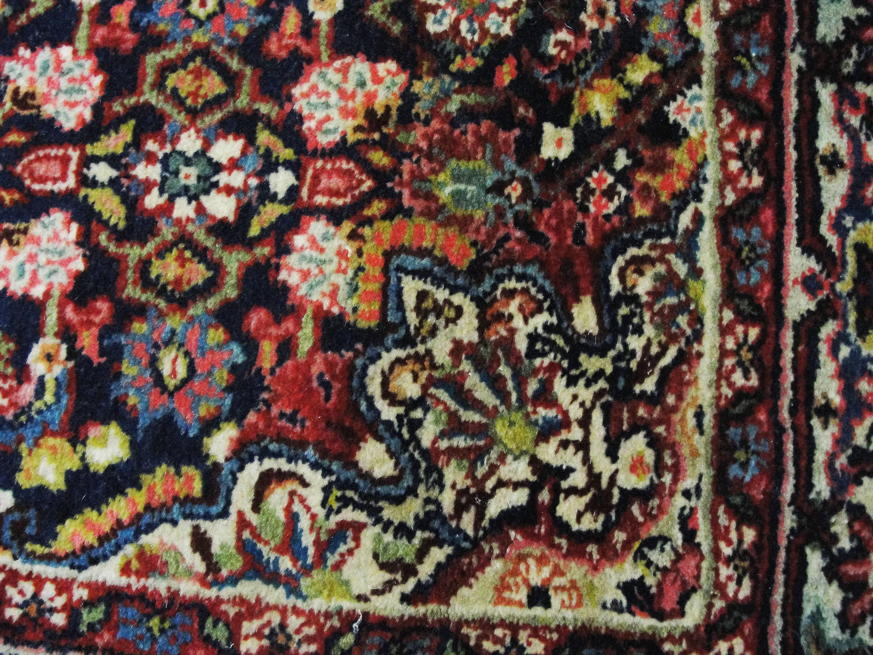 Hand-Woven Long Tabriz Runner