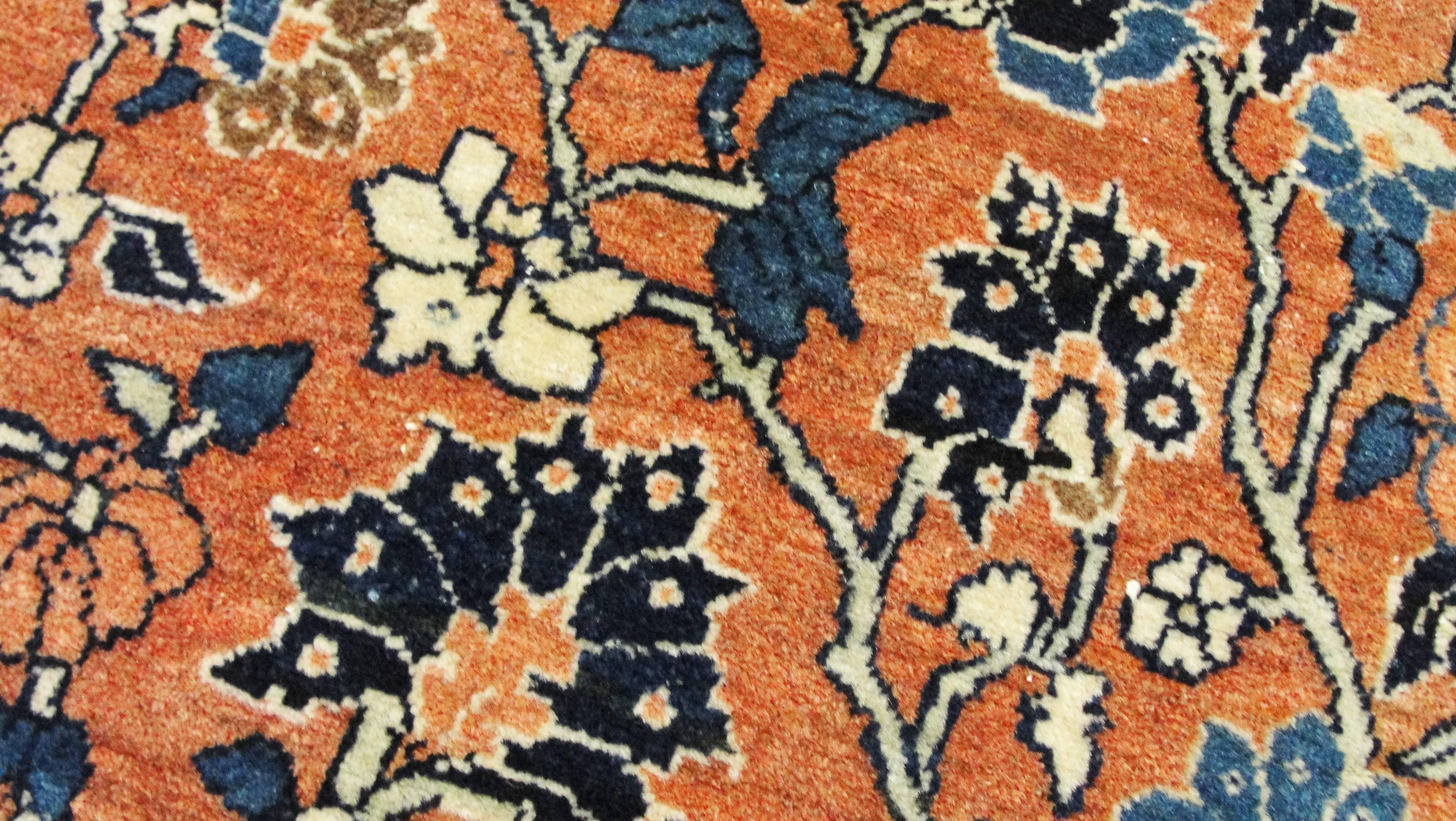 Antique Persian Persian Tabriz Rug For Sale 1