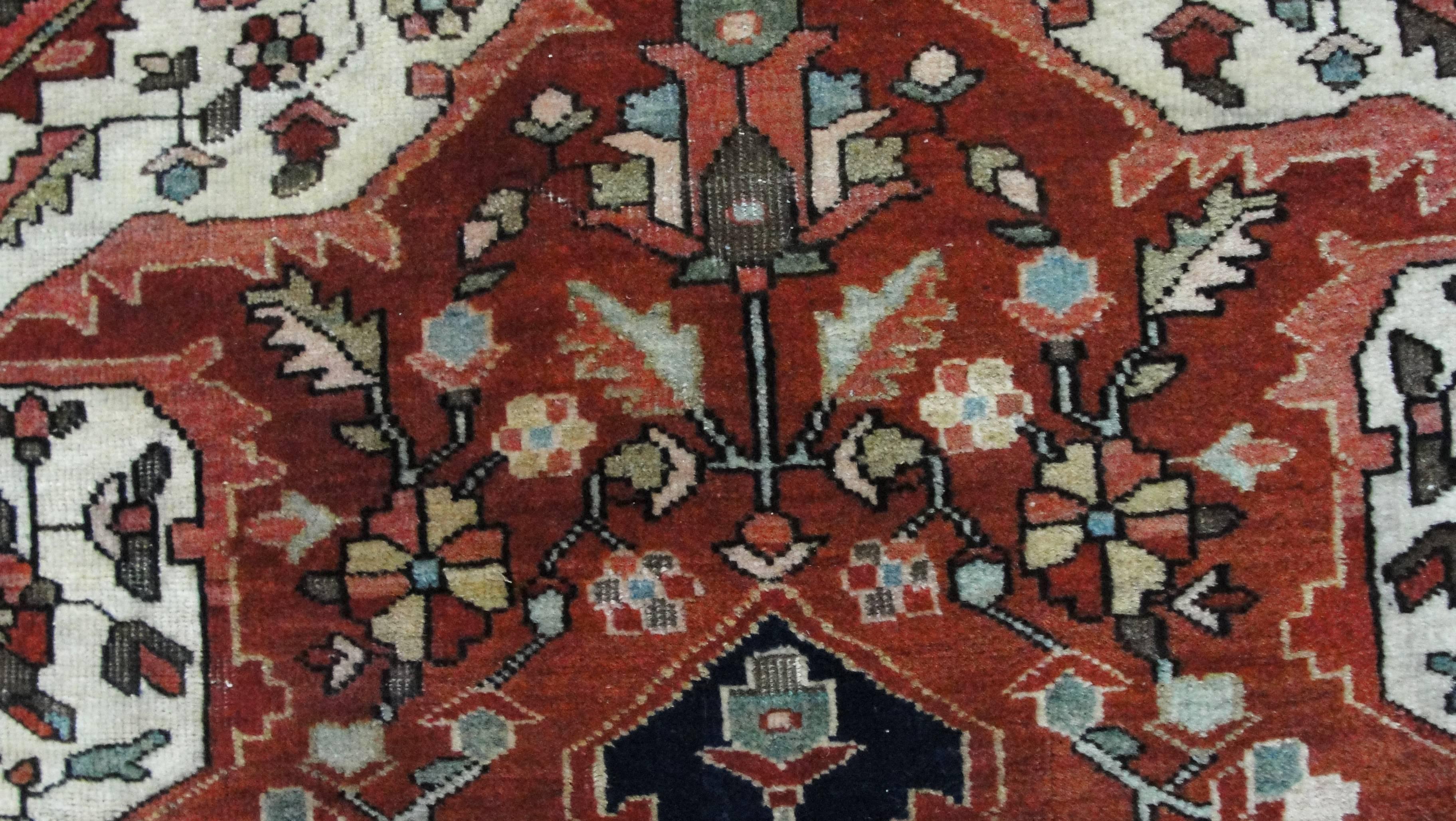 Hand-Woven Splendid Feraghan Sarouk Carpet For Sale