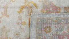 Antique Oushak Carpet, Muted  colors 11'7" 14'8"