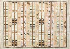 Antique Peruvian Navajo  Flat weave  Kilim, 4'11" x 6'10"